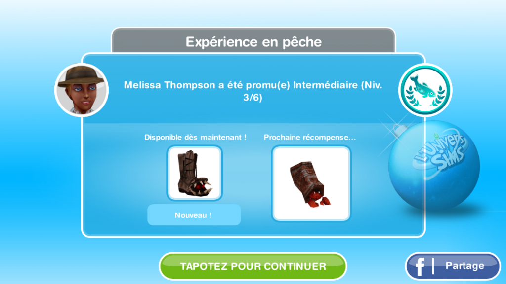 Sims Gratuit Noel compétence pêche 3