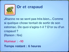 moodlet or et crapaud