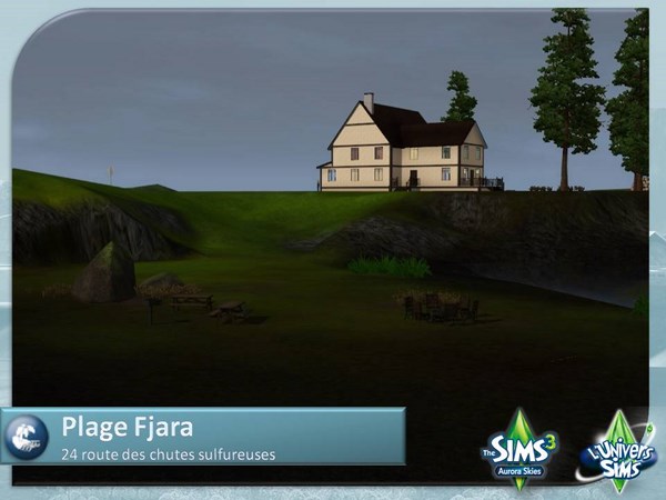 Sims-3-Monde-Aurora-skies-terrains-communautaires-Plage-Fjara