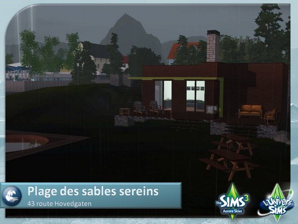 Sims-3-Monde-Aurora-skies-terrains-communautaires-Plage-sables-sereins