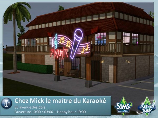 Sims-3-Monde-Aurora-skies-terrains-communautaires-karaoke
