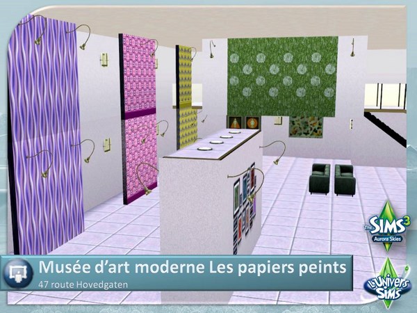 Sims-3-Monde-Aurora-skies-terrains-communautaires-musee