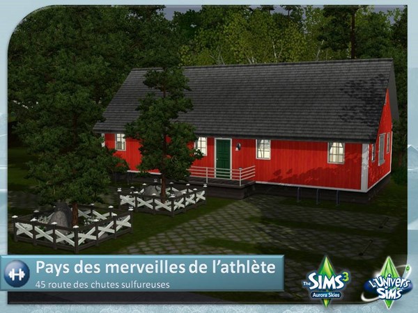 Sims-3-Monde-Aurora-skies-terrains-communautaires-pays-de-l-athlete