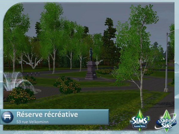 Sims-3-Monde-Aurora-skies-terrains-communautaires-reserve-recreative