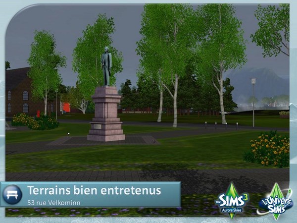 Sims-3-Monde-Aurora-skies-terrains-communautaires-terrains-bien-entretenus