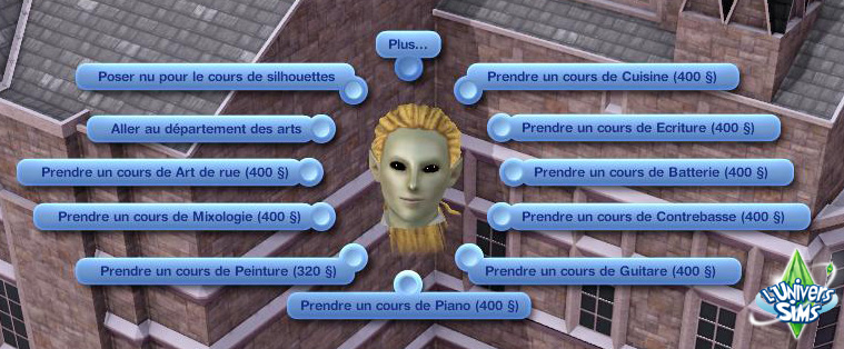 Sims-3-Universite-Interaction-Ecole-Art-2