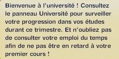 Sims-3-Universite-se-loger-message-panneau-affichage