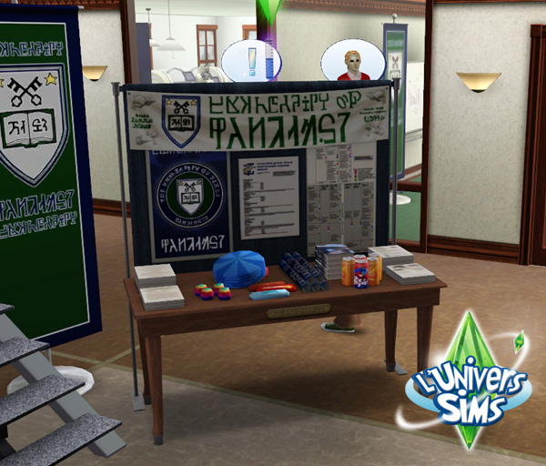 Sims-3-Universite-stand-bienvenue