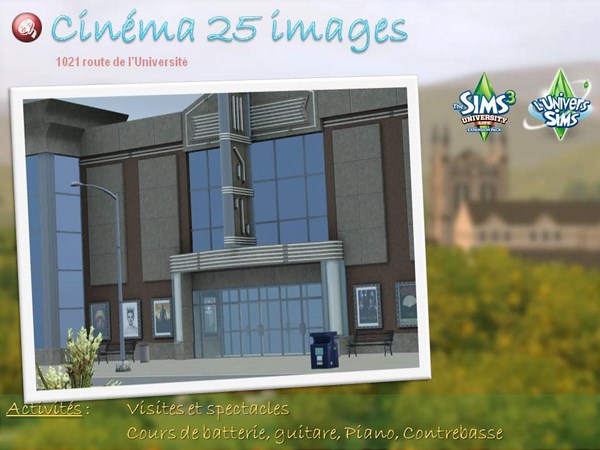 Sims-3-University-Communautaires-Cinema