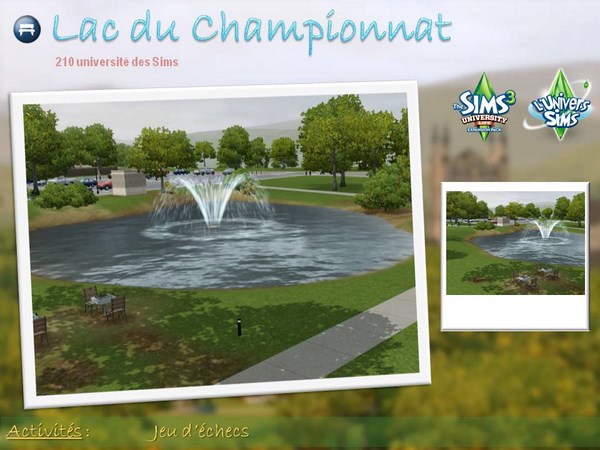 Sims-3-University-Communautaires-Lac-du-Championnat