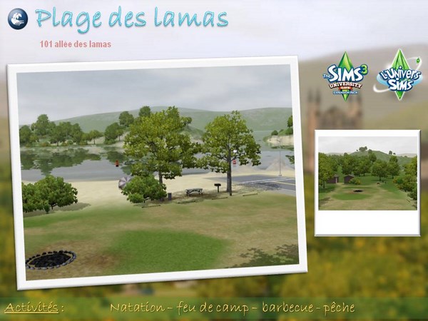 Sims-3-University-Communautaires-plage
