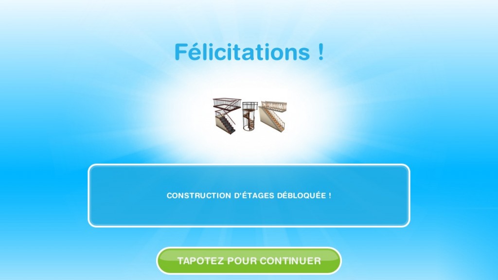 Quêtes Sims Gratuit étage escalier 01