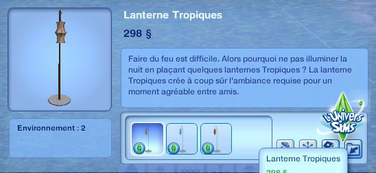 Sims-3-ile-de-reve-Mode-achat-lampes-lanterne-tropiques